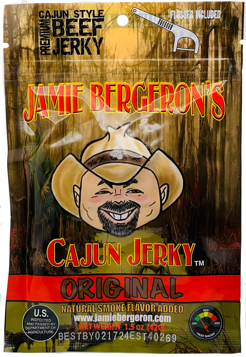 JAMIE BERGERON'S ORIGINAL CAJUN JERKY Jamie Bergeron Gear