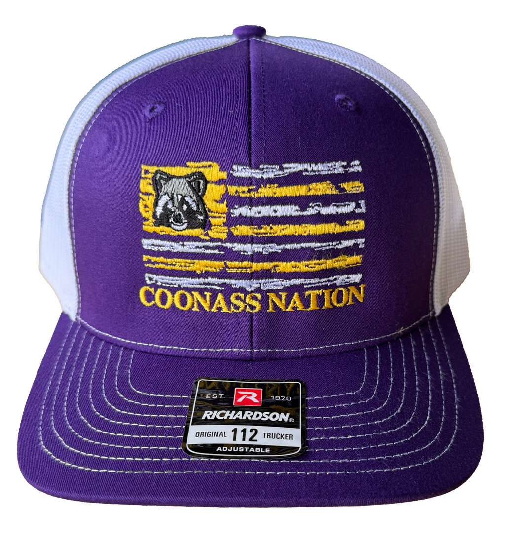 COONASS NATION ball cap #2