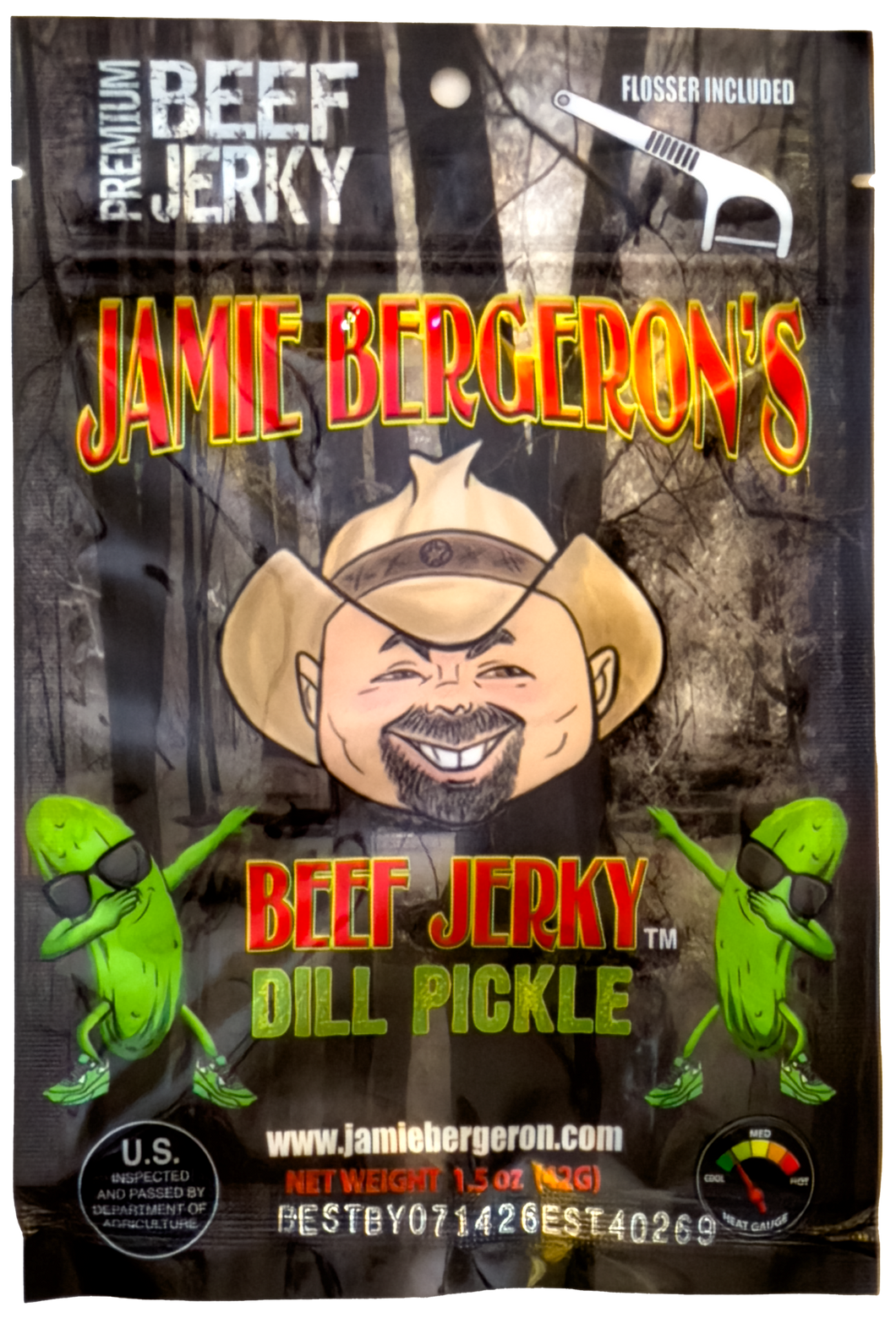 JAMIE BERGERON'S DILL PICKLE BEEF JERKY