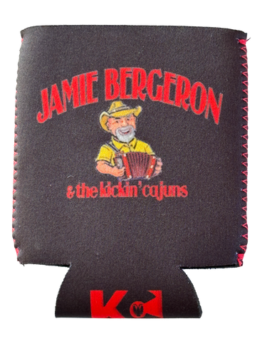 JAMIE BERGERON & the kickin cajuns KOOZIE