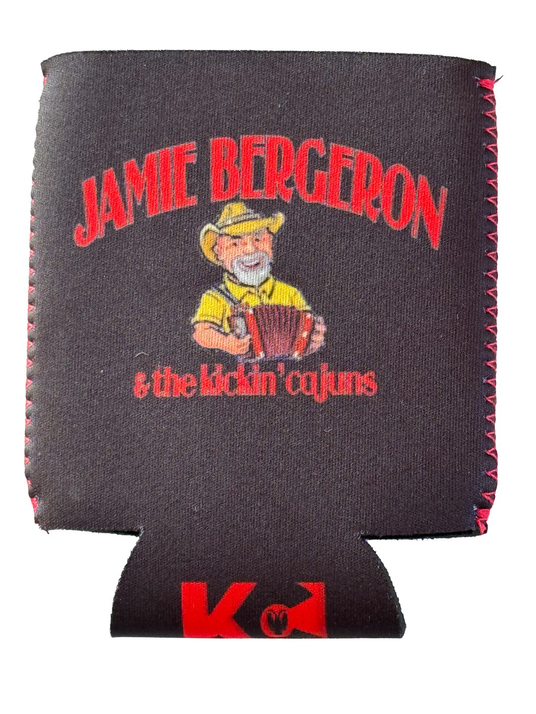 JAMIE BERGERON & the kickin cajuns KOOZIE