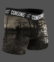 CONSONS' PERFORMANCE UNDERWEAR - swamp scene pattern
