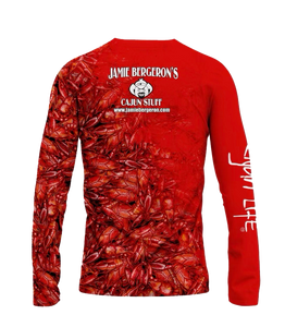 CAJUN LIFE (CRAWFISH) long sleeve shirt (size S - M- L - XL - XXL) – Jamie  Bergeron Gear