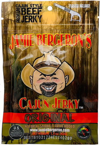 JAMIE BERGERON'S ORIGINAL CAJUN JERKY
