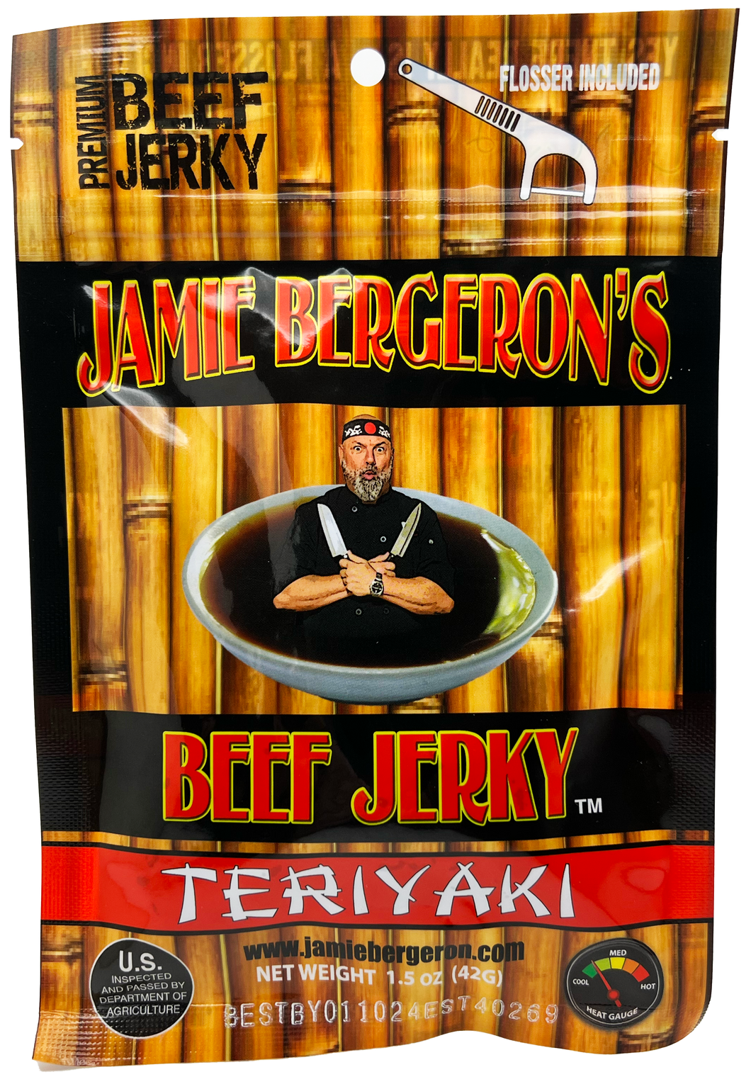 JAMIE BERGERON'S TERIYAKI BEEF JERKY