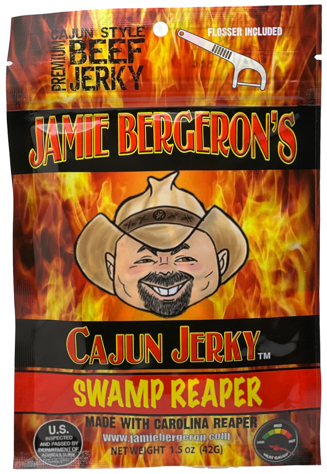 JAMIE BERGERON'S SWAMP REAPER CAJUN JERKY